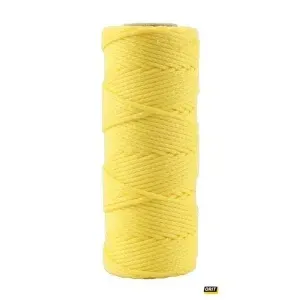 Uitzetkoord geel 1,5mm 50m high quality