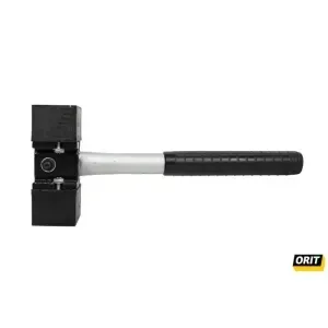 Stratenmakershamer 2400 gram met veiligheidsgrip