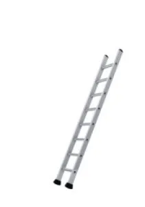 Magazijnladder met traptreden 1×7