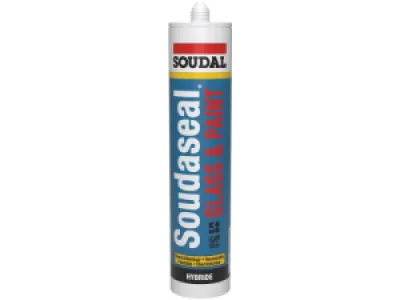 Soudal Soudaseal Glass & Paint Beglazingsvoegkit Met Komo kokers 290 ml bruin
