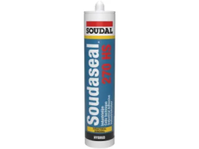 Soudal Soudaseal 270 Hs Lijmkit Hogere Eindsterkte kokers 290 ml zwart