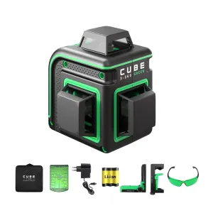 ADA CUBE 3-360 Home Edition Lijnlaser met 3x360° groene lijnen