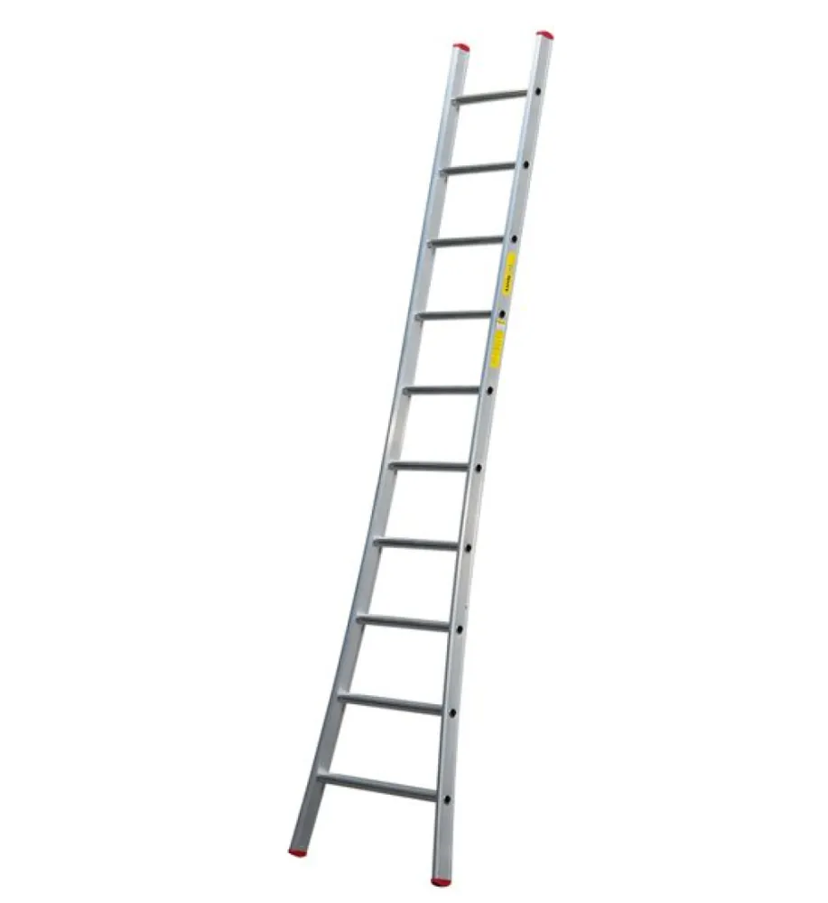 Enkele ladder SuperPRO met uitgebogen bomen - 10 sporten