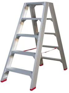 Industrietrap SuperPRO - 2x5 treden met beugel