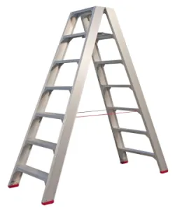 Industrietrap SuperPRO - 2x8 treden met beugel