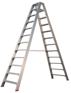 Industrietrap SuperPRO - 2x12 treden met beugel