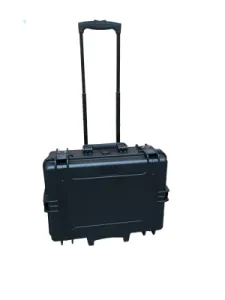 MAX505 koffer met plukschuim en trolley - 500x350x194mm