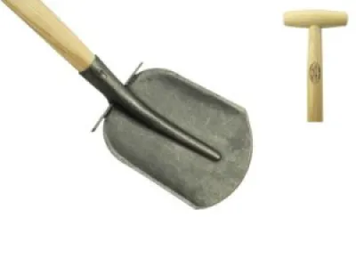 Bats met opstapjes essen steel 1100mm