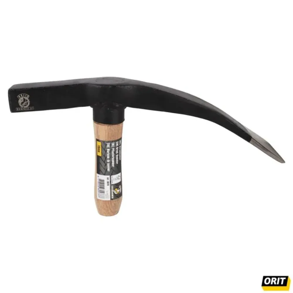 Straathamer 7 cm – houten steel