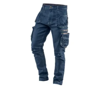 5 pockets working trousers DENIM, size L