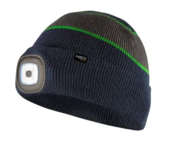 Muts met LED Groen