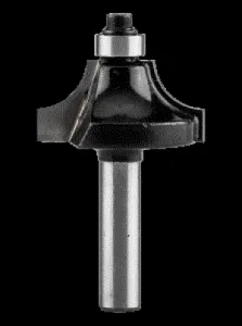 Houten frees met lager, decoratief, widia, 32 x 15,5 mm, schacht 8 mm