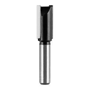 Rechte houtfrees, tweesnijdend, widia, 12 x 25 mm, schacht 8 mm