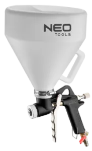 Luchtspuitpistool voor structurele verf, 4,7 l, 3,5 bar