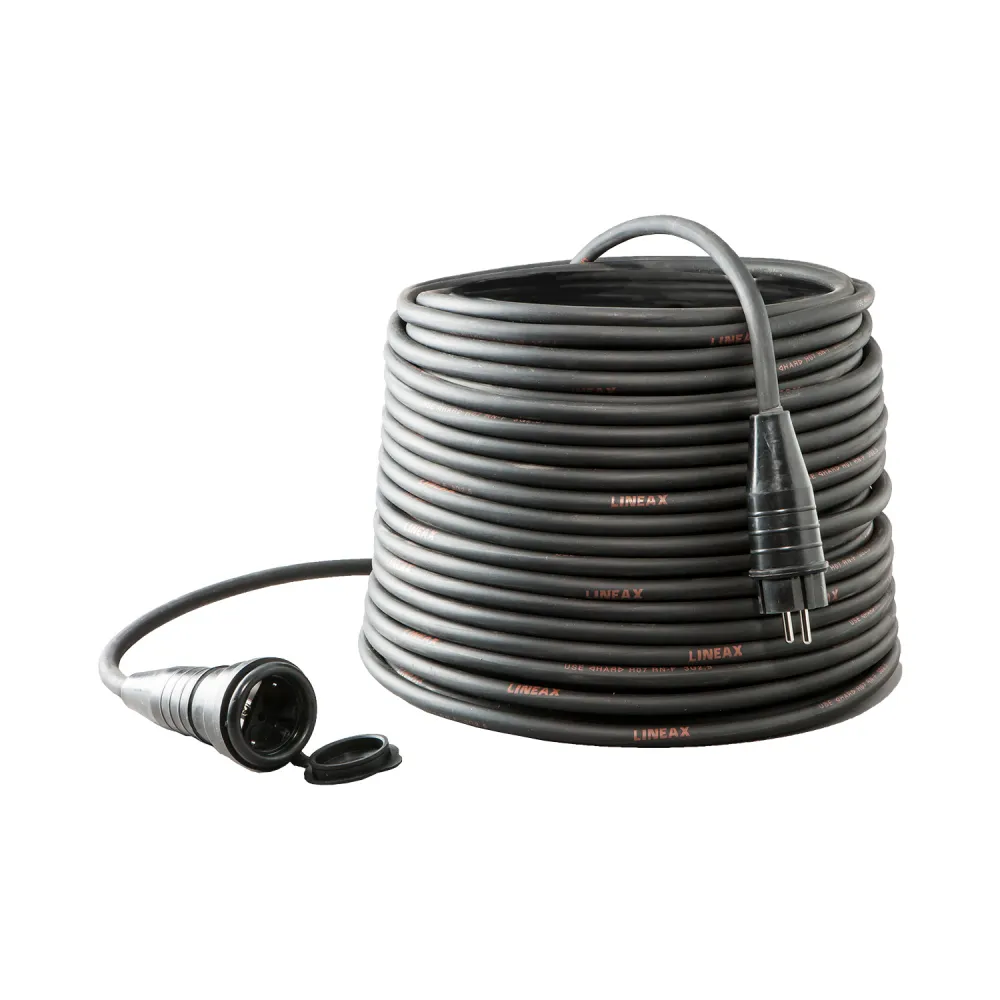 Verlengkabel 15 m H07RN-F 3x2,5 randaarde