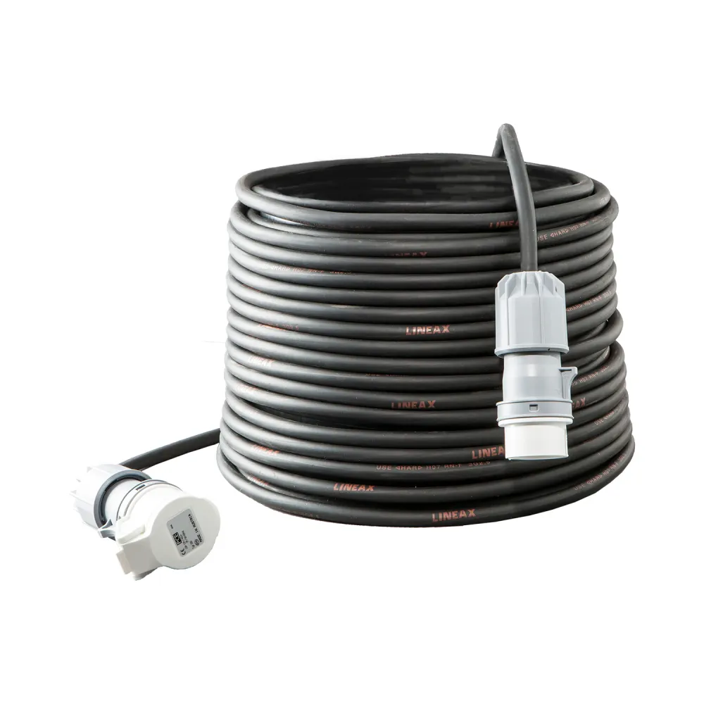 Verlengkabel 10 m H07RN-F 2x2,5 mm² CEE 16/2/42
