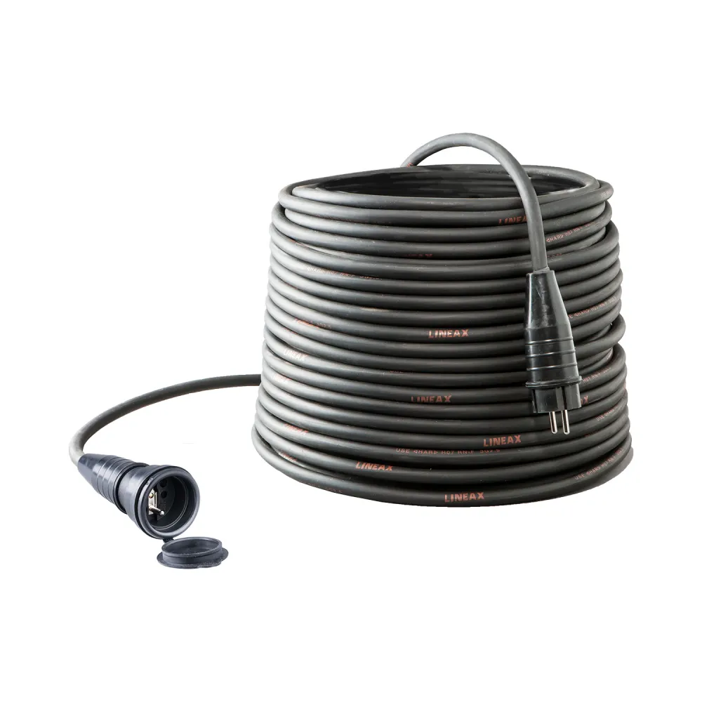 Verlengkabel 2,5 m H07RN-F 3x1,5 penaarde