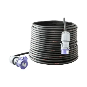 Verlengkabel 25 m H07RN-F 2x1,5 mm² CEE 16/2/24