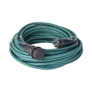 Verlengkabel 25 m  H07RN-F groen 3x2,5 randaarde