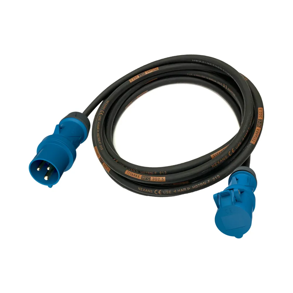 Verlengkabel 5 m TITANEX 3x2,5 CEE 16/3/230