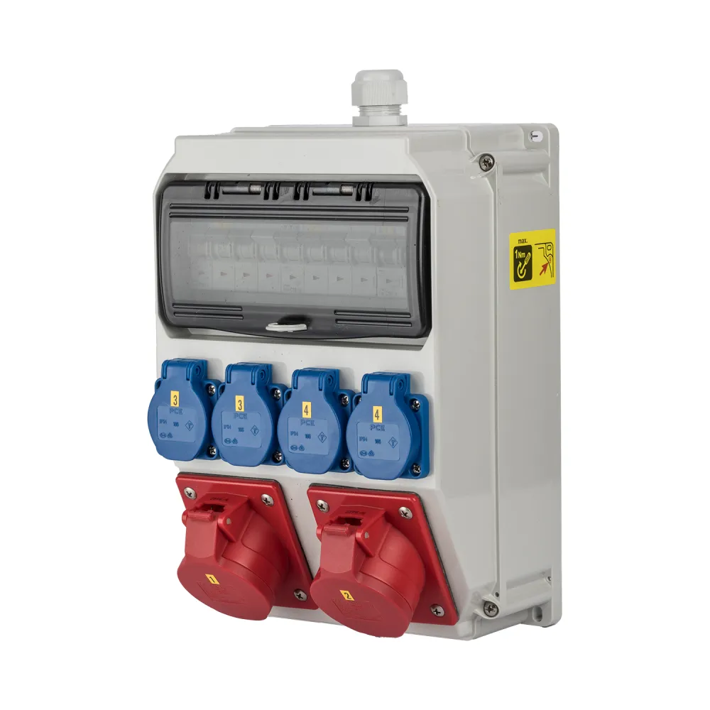 Kunststof wandkast Anif7 2x16/5/400 4xSchuKo