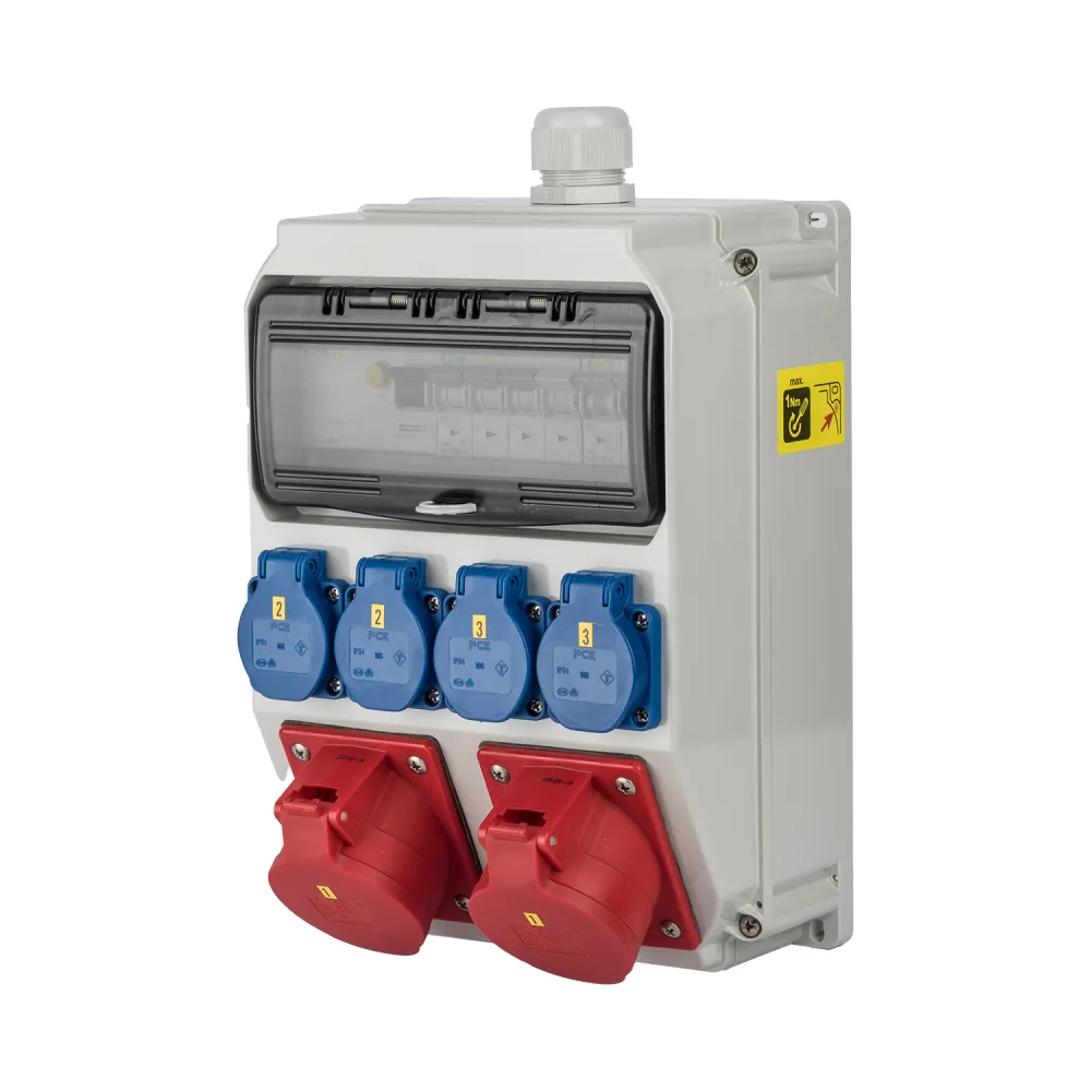 Kunststof wandkast Anif7 2x32/5/400 4xSchuko+ALS