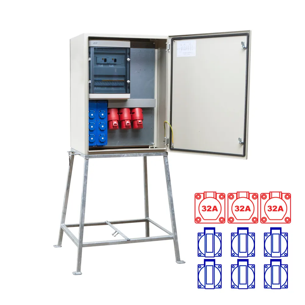 kWh-meterkast 63A 1x32/5 2x32/4 6xSchuKo