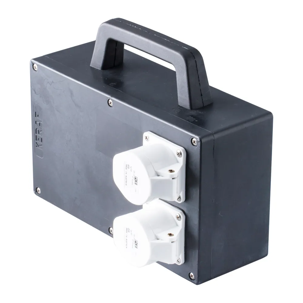 Veiligheidstrafo 230V>2x16/2/42 12h 300VA