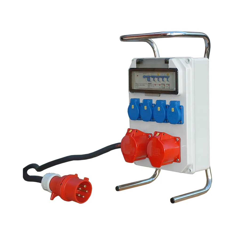 Verdeelkast+statief Anif4 2x32/5/400 4xSchuko