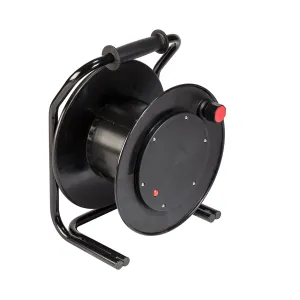 Kabelhaspel met blindplaat tb
