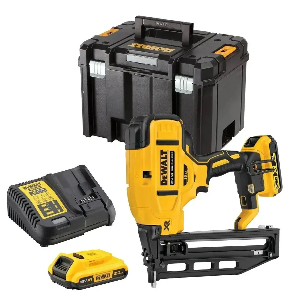 DeWALT DCN662D2 Accu Afwerktacker 16Ga 18V XR 2.0Ah in TSTAK