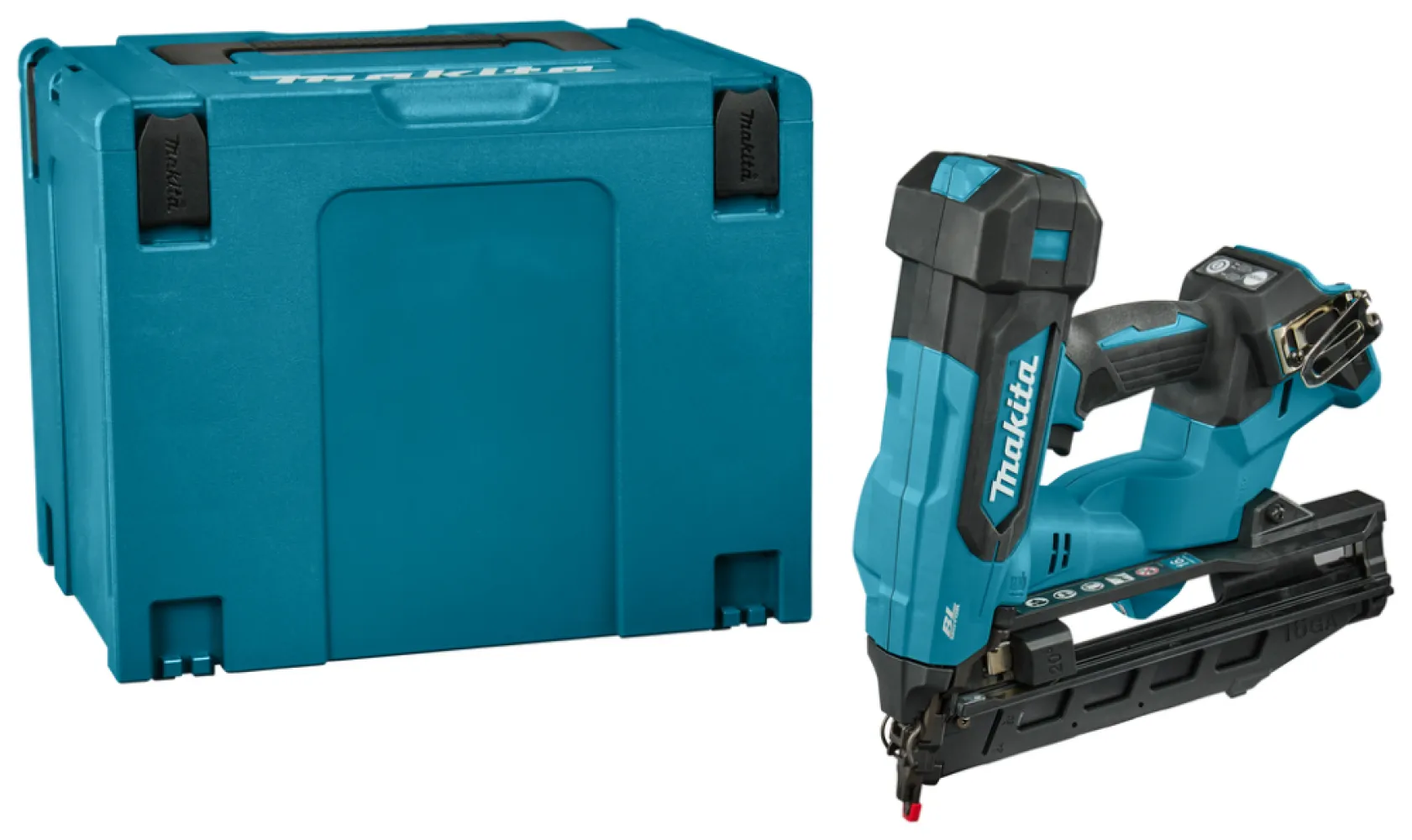 Makita LXT 18 V Brad tacker 16Ga Zonder accu's en lader, in Mbox DBN610ZJ