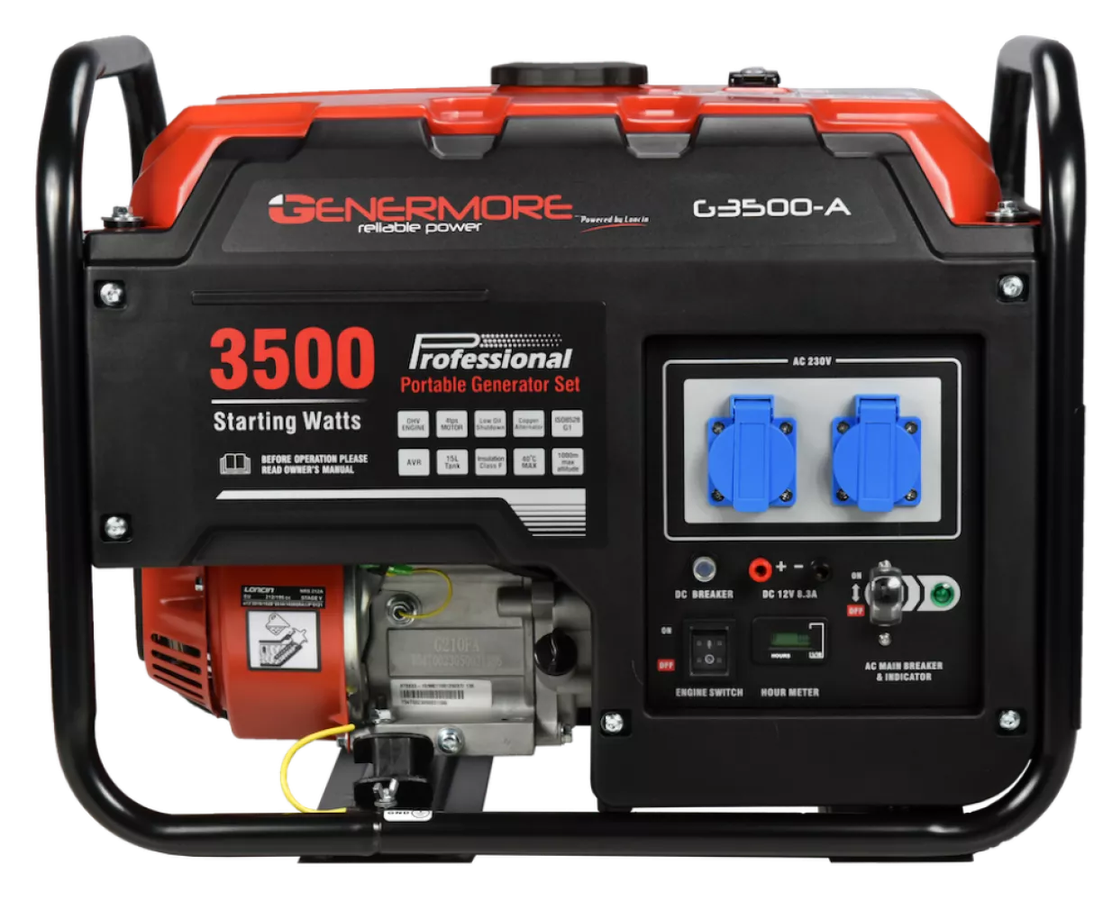 Genermore G3500-A aggregaat 3,5kVa