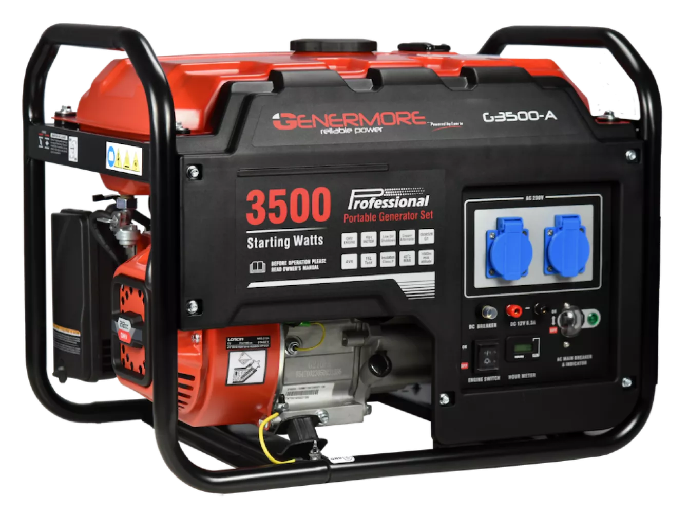 Genermore G3500-A aggregaat 3,5kVa