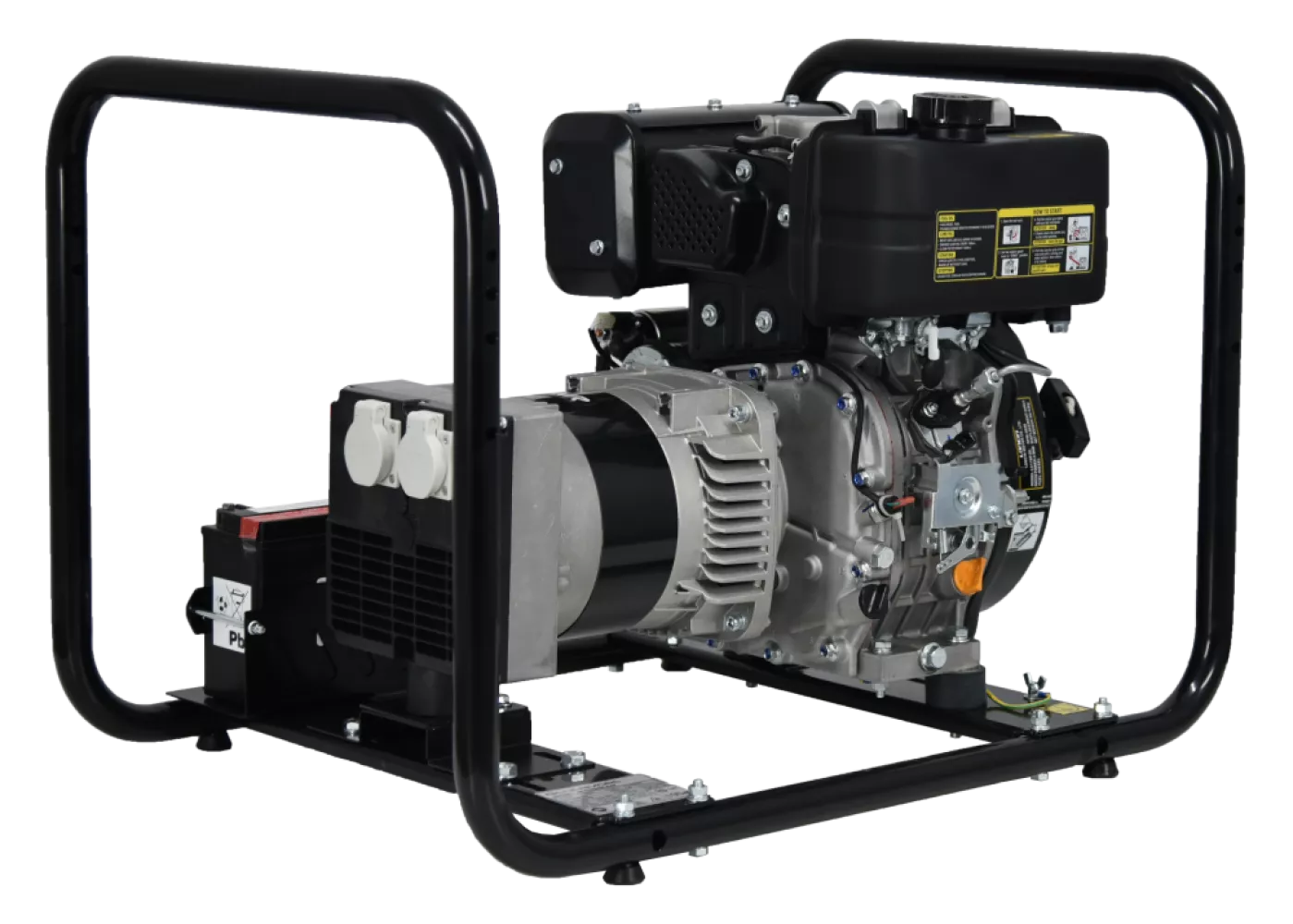 Genermore GP4005DE-AVR aggregaat 4,0kVa