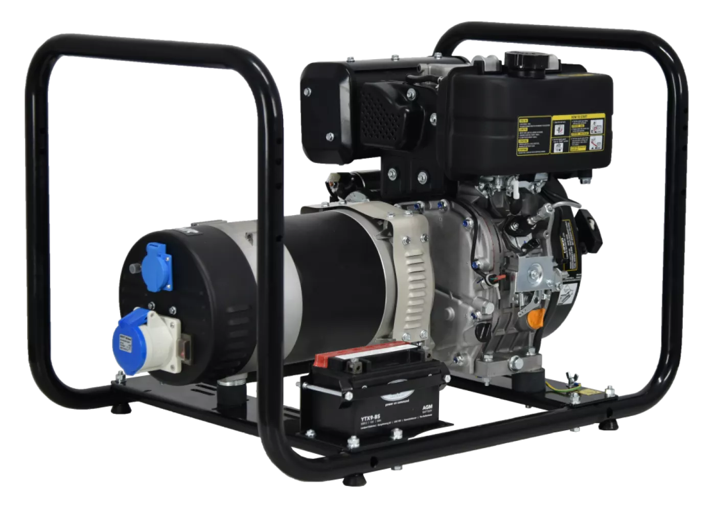 Genermore GP6205DE-AVR aggregaat 6,0kVa