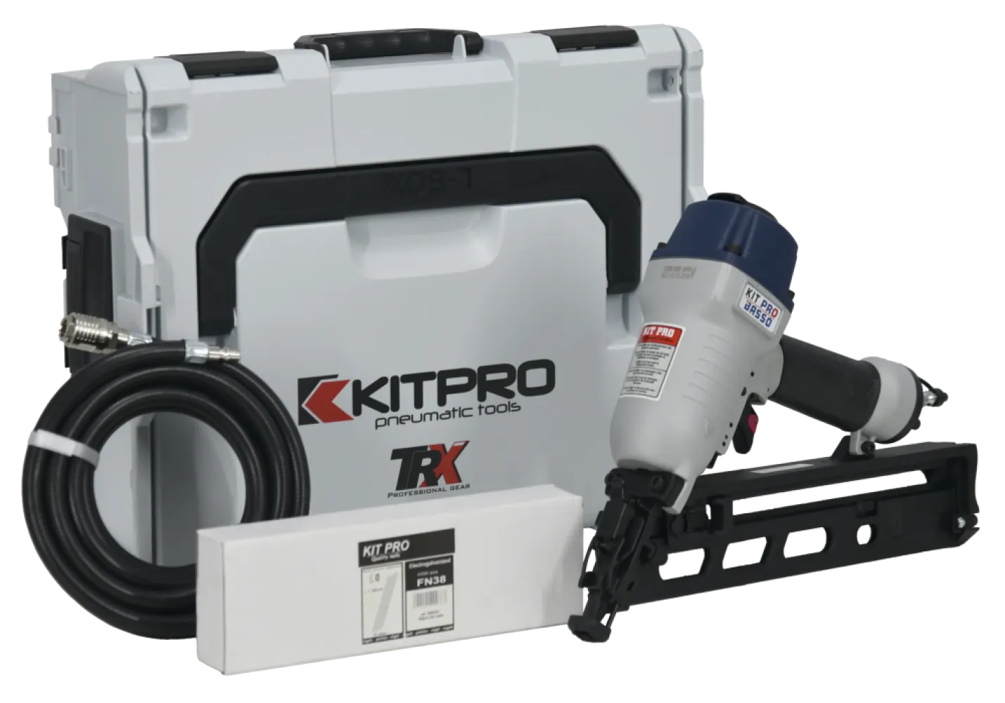 Kitpro A34/64-A1 Schuine brads 34° DA 1,8mm in L-BOXX set