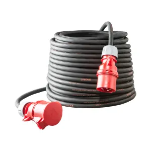 Verlengkabel 25 m H07RN-F 5G4 CEE 32/5/400